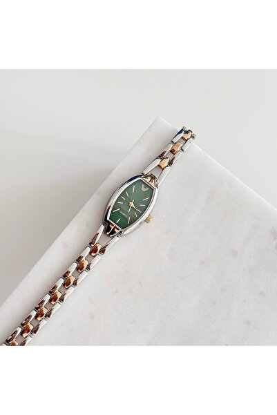 Vesce Atelier Vespera Gold Silver Watch Green