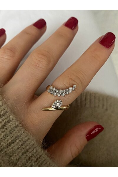 Pinery Jewels Limited Edition - Zircon Stone Bottom Adjustable Women's Ring