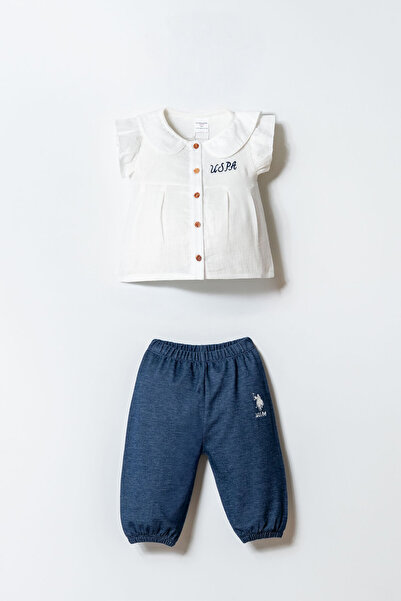 U.S. Polo Assn. مجموعة كريم طفلة