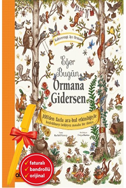 Abm Yayınevi Alfa Kalem+Eğer Bugün Ormana Gidersen (Ciltli) (Rachel Piercey) ...