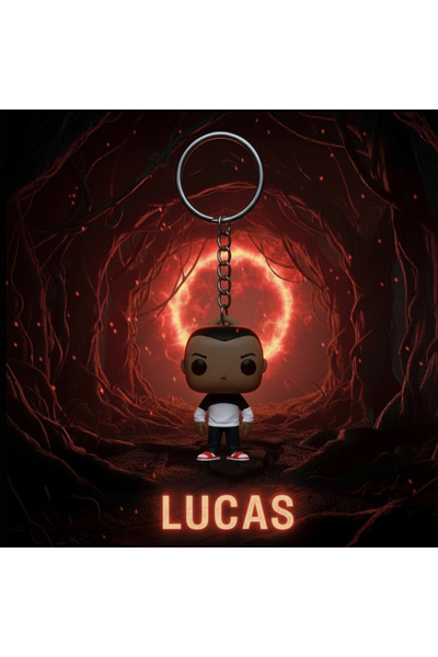 FreshWolf Stranger Things Lucas Funko Pop Keychain
