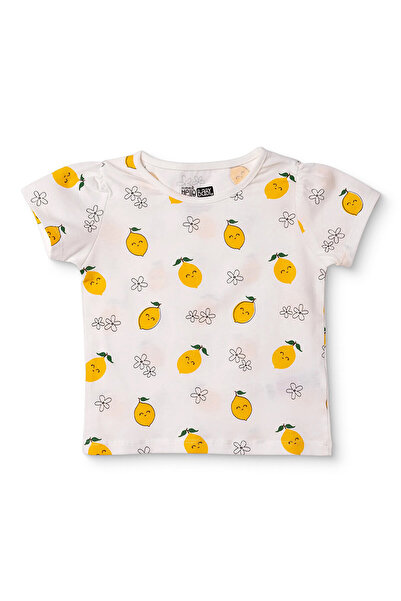 ebebek Hello Baby HelloBaby HelloBaby, Kız, Tshirt, Meyve Baskılı, Bisiklet Y...