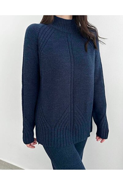 Burcia Knitwear Sweater Trouser Set