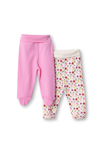 ebebek Hello Baby Hellobaby Hellobaby Baby Girl 2-Piece Booties with Floral B...