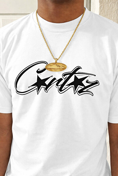 CLASSY.MODA Unisex Pre-Text Printed Streetwear Crew Neck Casual T-Shirt