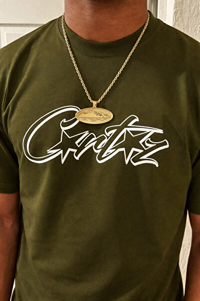 CLASSY.MODA Unisex Pre-Text Printed Streetwear Crew Neck Casual T-Shirt