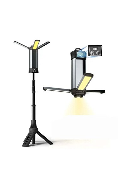 Generic Portable Rechargeable Multi-Function LED Work Light with Tripod