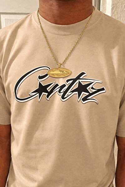 CLASSY.MODA Unisex Pre-Text Printed Streetwear Crew Neck Casual T-Shirt