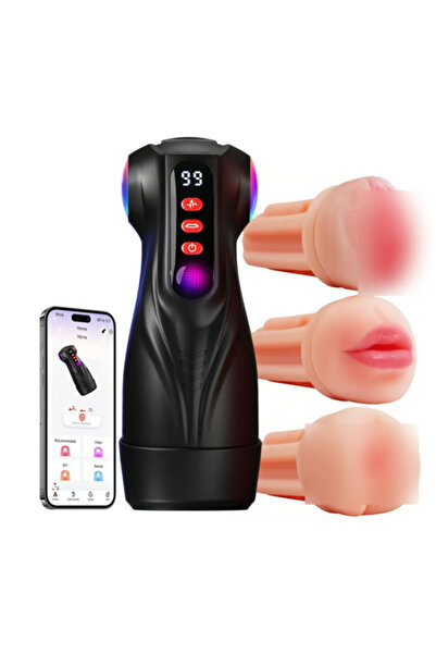 High-end luxury 3-Head Ergonomic Massage Device – Smart App Control for Welln...