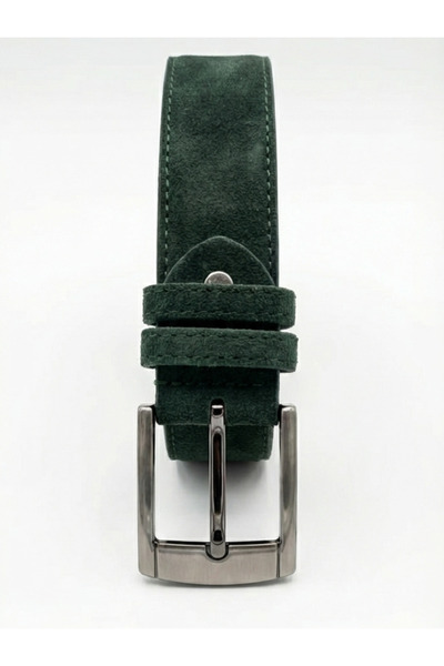 Growish Gk0008 Genuine Suede Leather Stainless Buckle Width 3.5 cm Luxury Bri...