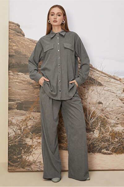 Alvina Velvet Suit with Pants 45990