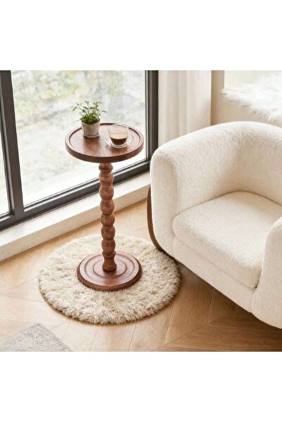 Mtanvxay طاولة قهوة عتيقة من الخشب، طاولة جانبية للأريكة، للاستخدام الداخلي و...