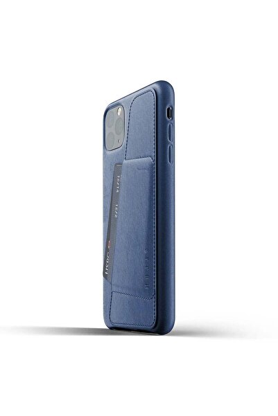 Mujjo Husa Piele Naturala cu Buzunar Card - iPhone 11 Pro Max