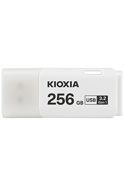 Genel Markalar KIOXIA U301W 256GB USB 3.2 Gen1 TransMemory Flash Disk (Beyaz)