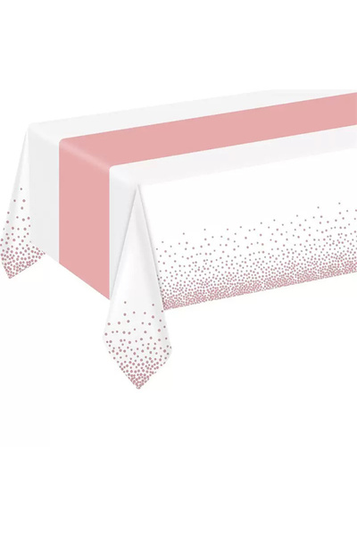 Generic 2-Pack Disposable tablecloth 54x108 Inches Rectangular Tables For Par...