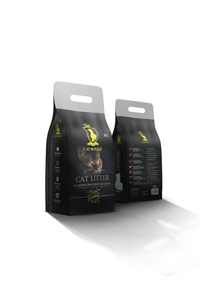 Cat Litter رمل قطط متكتل "كات رويال برائحة الكربون النشط 10لتر
