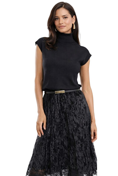 COLORDS Women's Turtleneck Mercerized Bodysuit