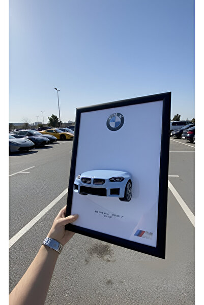 huracar 3 Boyutlu BMW M2 Kabartmalı Araba Tablo