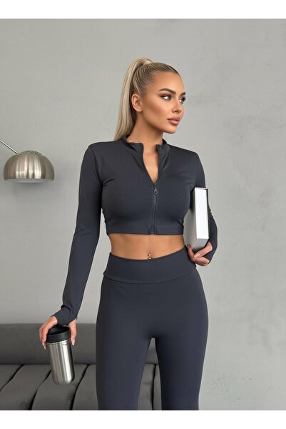 Edsfash Σετ Γιόγκα 2 τεμαχίων Premium – Κολάν - Μπουφάν