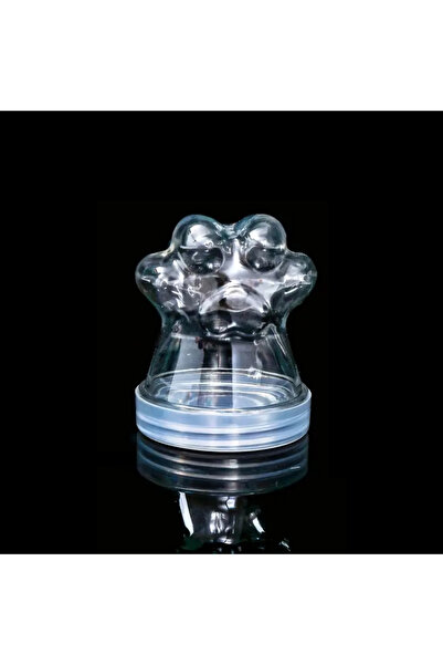 Choice4 1Pc Transparent Pet Fur Keepsake Bottle Pet Cat Hair Storage Jar Kawa...