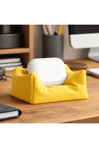 Basart 3D Tasarım Mini "Puf" AirPods ve Aksesuar Standı