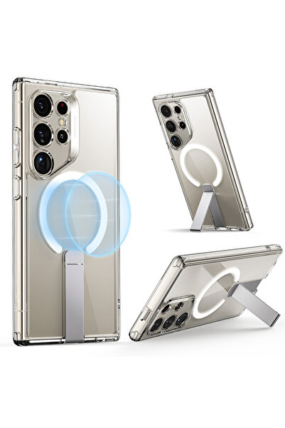 ESR Samsung Galaxy S24 Ultra Boost Flickstand HaloLock case, transparent