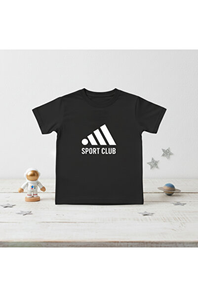 Let's Wear Tricou premium Sport Club cu imprimeu pentru copii bumbac 100% % u...