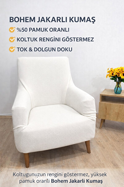 Faiend Брошура Жаккардовий одномісний еластичний чохол для крісла | чохол для...