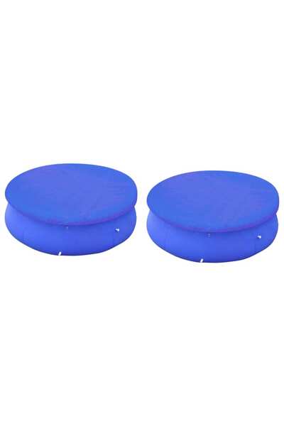 vidaxl Pool Covers 2 pcs for 300 cm Round Above-Ground Pools