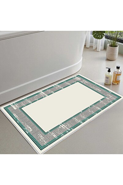 Monnhein سجادة حمام، سجادة حمام ناعمة، قاعدة مانعة للانزلاق، قابلة للغسل - 60...