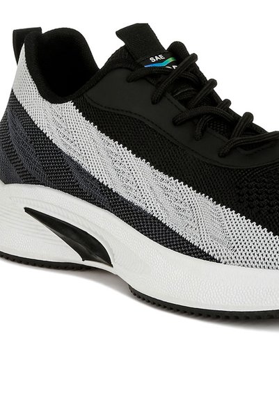 london Rag Men's Dual Tone Chunky Men's Sneakers in Black