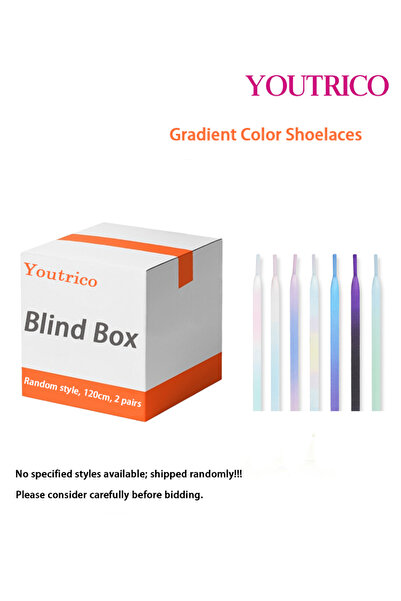 Youtrico Shoelace Mystery Box - 2 Random Pairs