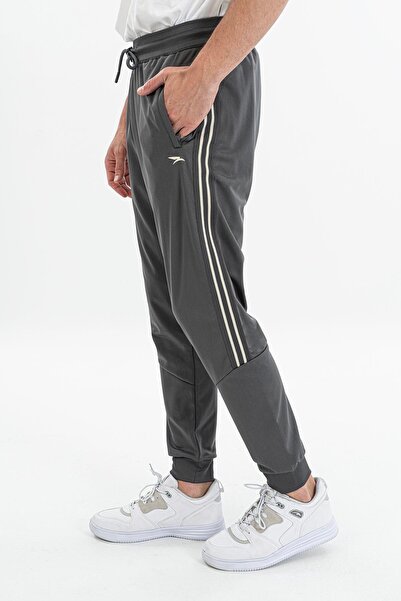 MARATON بنطال رياضي رجالي مريح من نسيج ريبانا بلون أنثراسيت