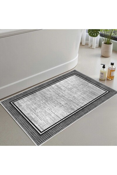 Monnhein Bath Mat, Soft Bathroom Rug, Non-Slip Dot Backing, Washable - 60X100