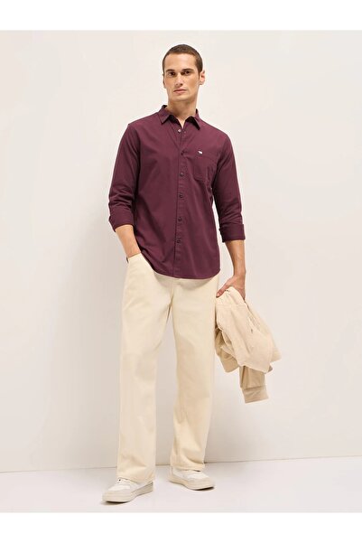 The Bear House Men's long Sleeve Shirt, breathable, soft comfort Fabric