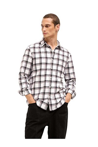 The Bear House Men's long Sleeve Shirt, breathable, soft comfort Fabric