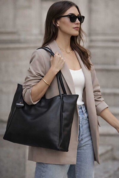 HAS MODA Women's Shoulder Bag Daily Use Large Volume Stylish and Simple Desig...
