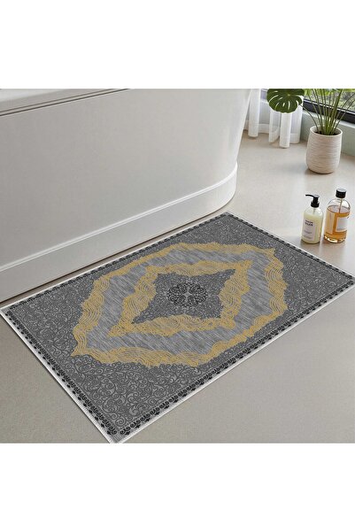 Monnhein سجادة حمام، سجادة حمام ناعمة، قاعدة مانعة للانزلاق، قابلة للغسل - 60...