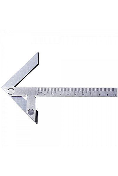 No branded Echer de centrare cu riglă gradată 150 x 130 mm