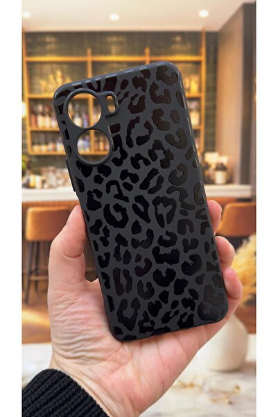 Vip Case Vivo Y16 Uyumlu Leopar Desenli Silikon Darbe Emici Klasik Korumalı R...