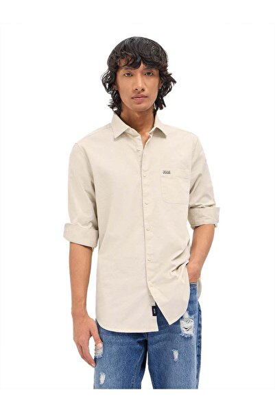 The Bear House Men's long Sleeve Shirt, breathable, soft comfort Fabric