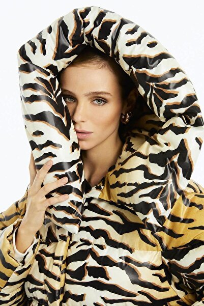 Nocturne N22KD8503 KAPLAN DESENLİ ŞİŞME MONT