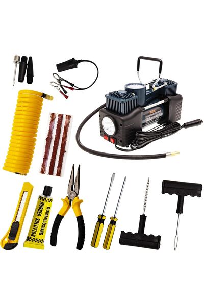 Bonai ضاغط هواء محمول 12 فولت لإطارات السيارات