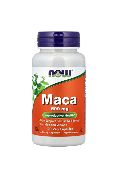 Now Foods Supplements, Maca, 500 mg, For Men and Women, Reproductive Health, ...