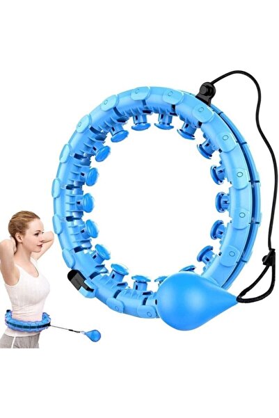 OULITE Smart Hula Hoop 24-компонентен 360-градусов регулируем масажен спортен...