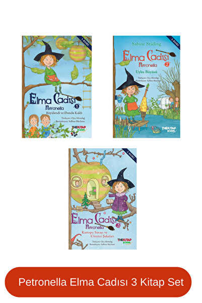 The Kitap Petronella Elma Cadısı 3'lü Kitap Seti