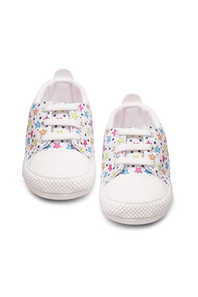 Baby Shez أحذية أطفال منقوشة بنجوم من كونفرس