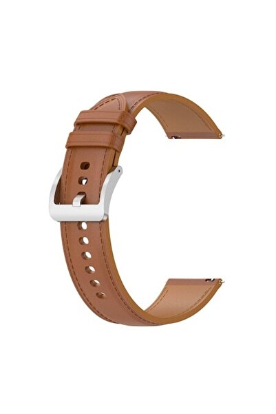 Optim Solution SmartWatch Strap 22 mm Brown PU Leather