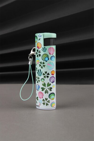 Silvio Monetti Işıklı Mavi Pürmüz Alevli Gazlı Çakmak SM184PB0003