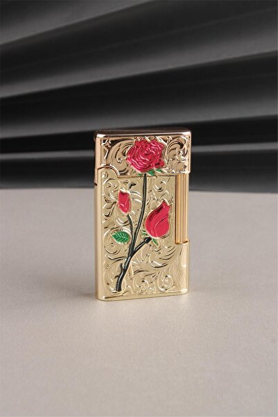 Silvio Monetti Kabartmalı Özel Tasarım Kapaklı Benzinli Çakmak SM168T0001